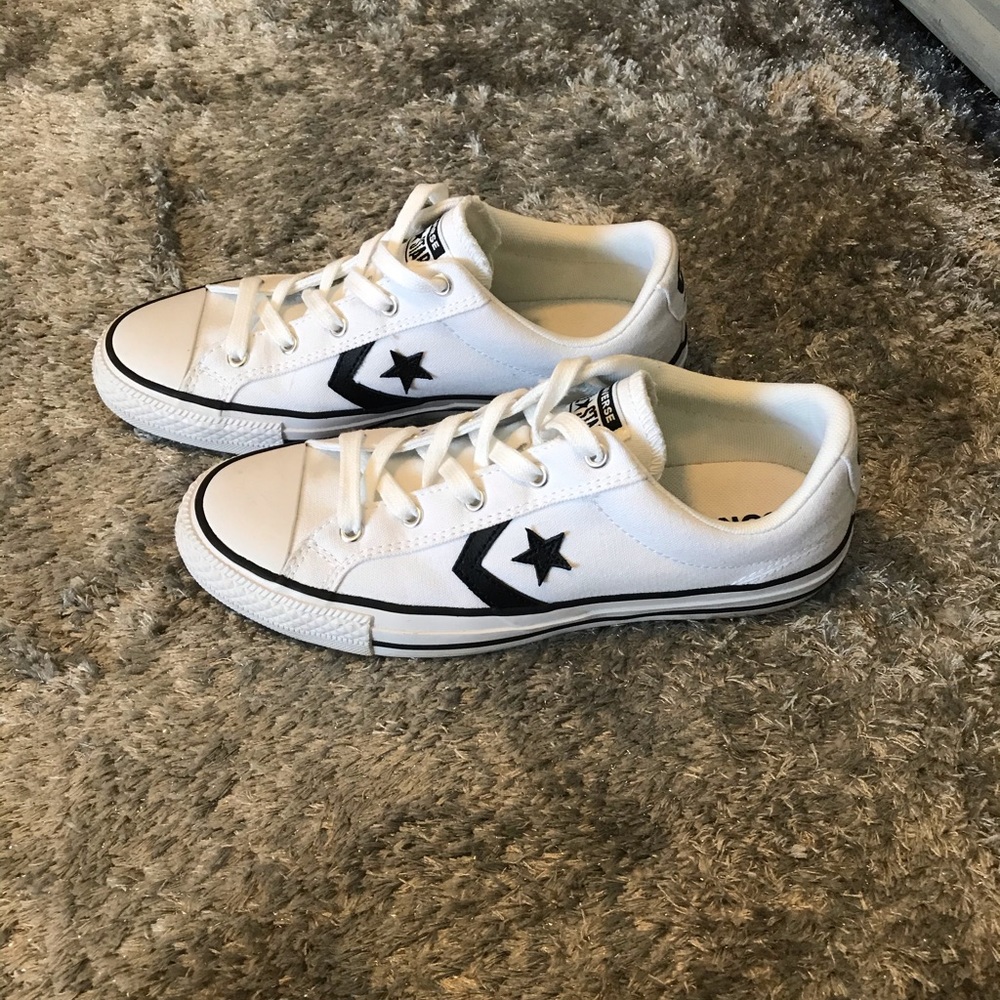 Converse Allstar shoes.